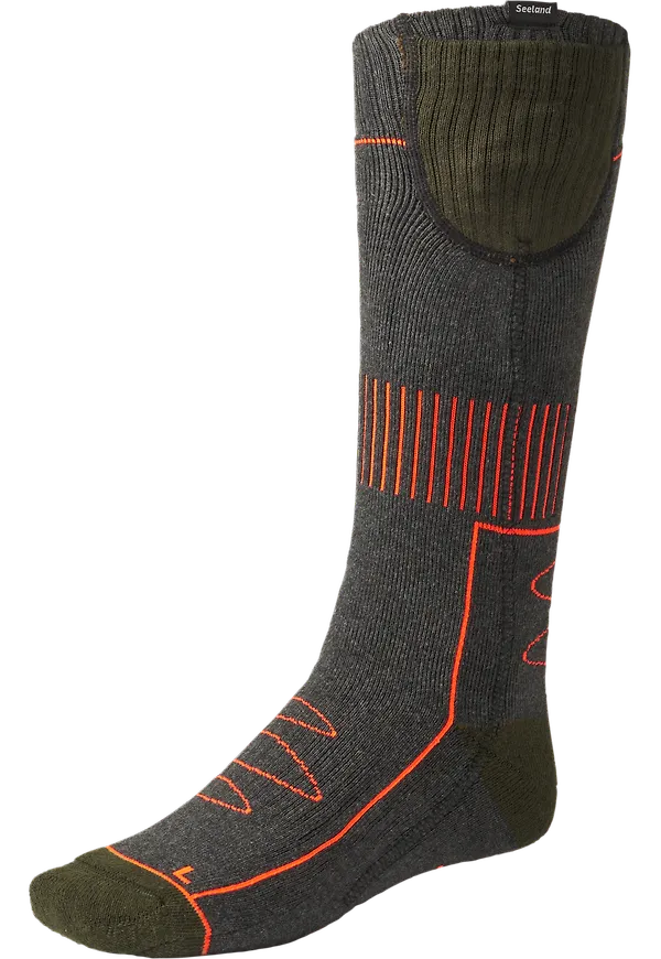 Seeland Celsius Heat Sock Pine Green Melange