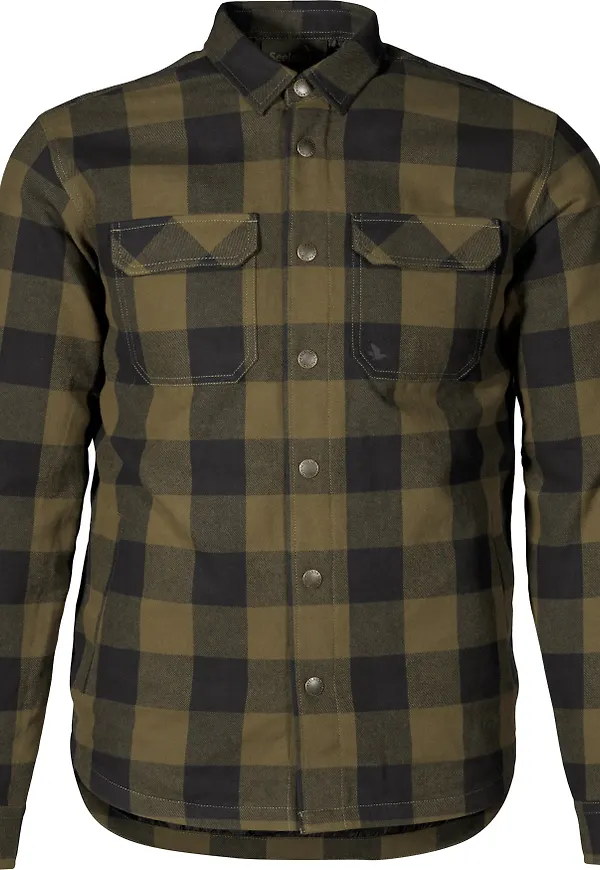 Seeland Men's Canada Shirt Green Check