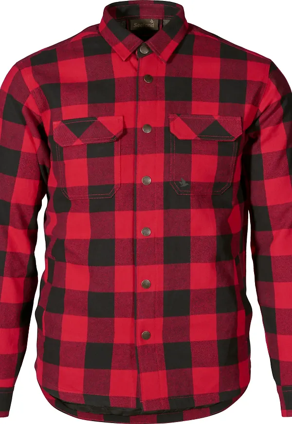 Seeland Men's Canada Shirt Red Check