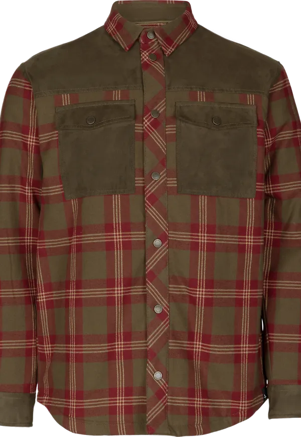 Seeland Men's Vancouver Shirt Red Check