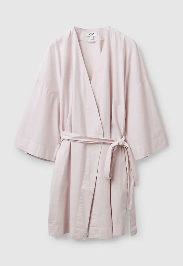 SEERSUCKER DRESSING GOWN