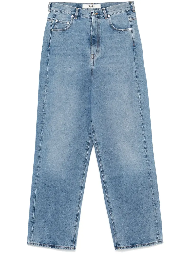 Séfr Disco Cut jeans - Blå
