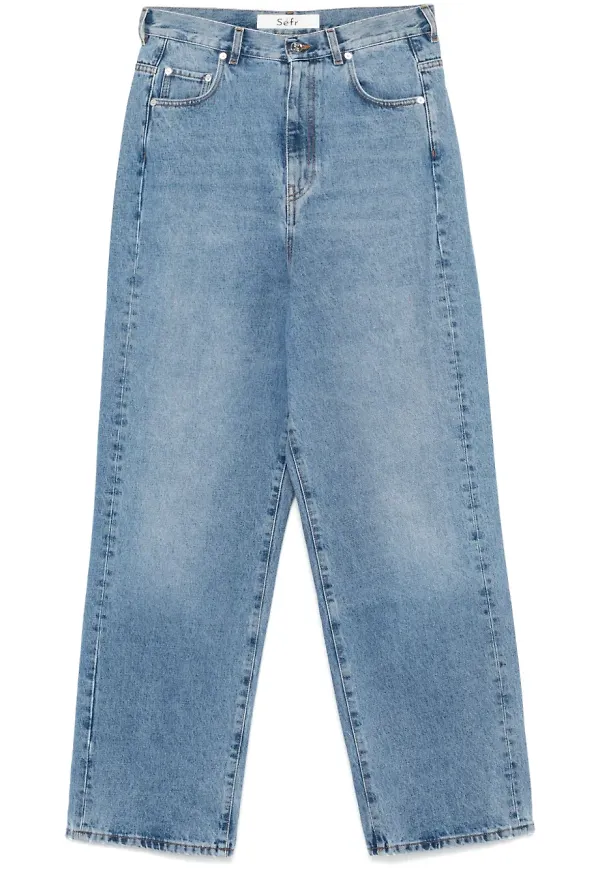 Séfr Disco Cut jeans - Blå
