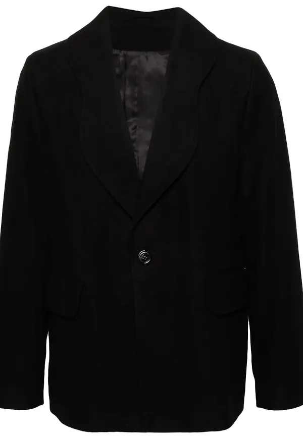 Séfr enkelknäppt blazer - Svart