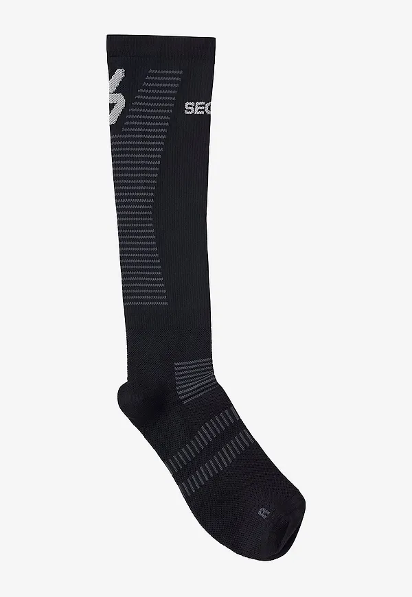 Seger - Knästrumpor Pacer Light Compression - Svart