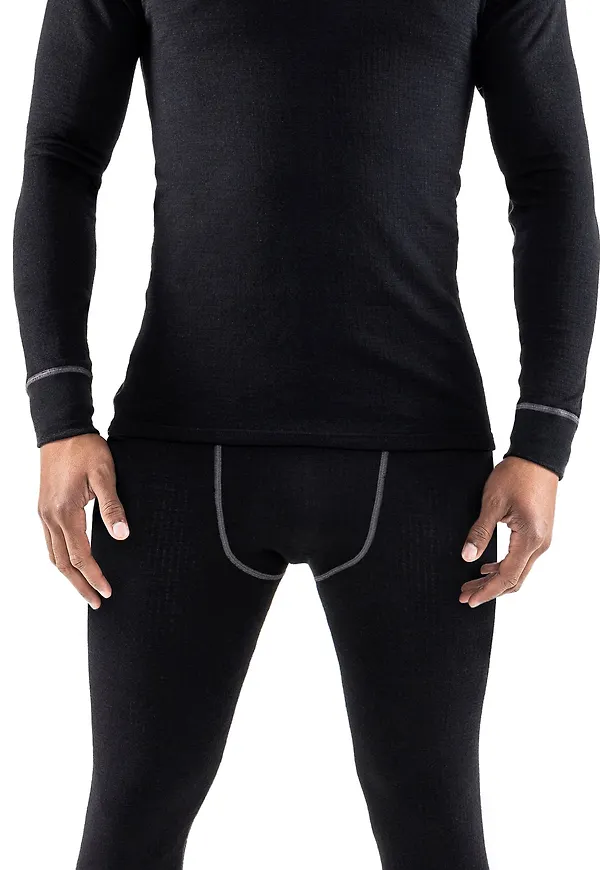 Seger Men's Termowool 200g Frotté Set Black