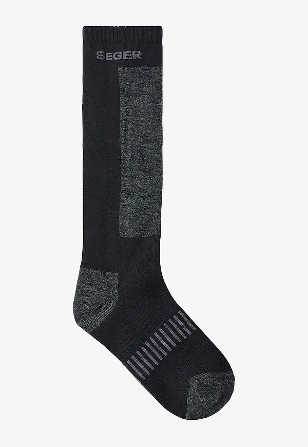Seger - Skidstrumpor Alpine Sock - Svart