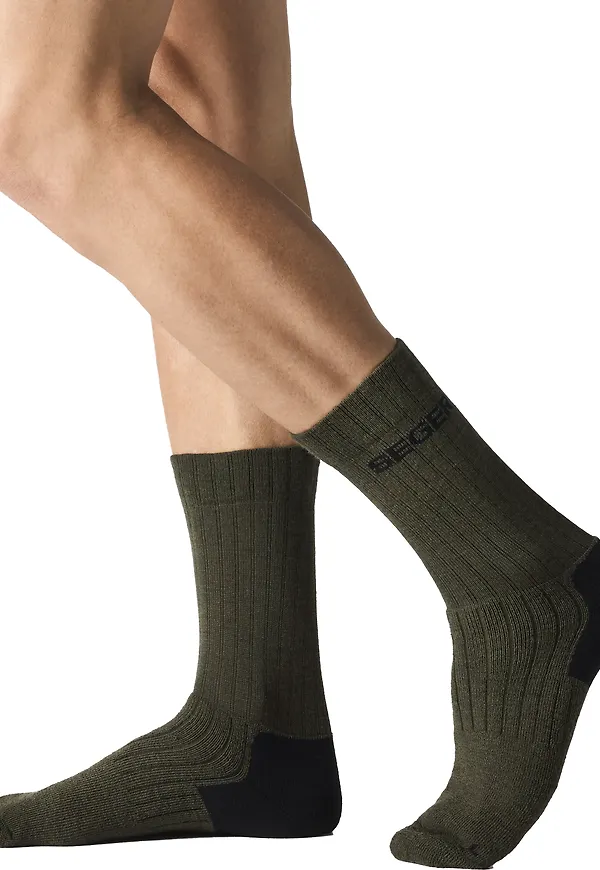 Seger Unisex Wanderer Heavy Wool Green