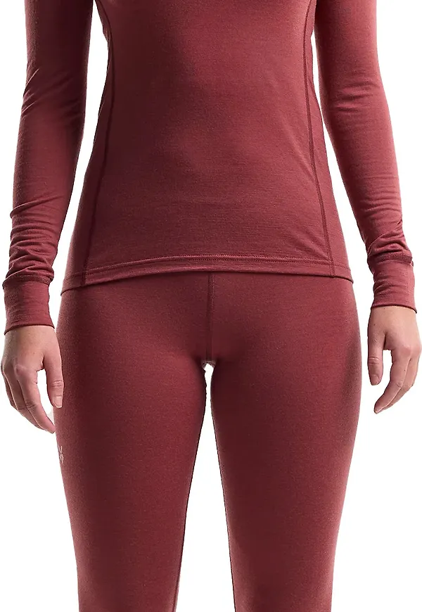 Seger Women's Termowool 150g Round Neck Rouge