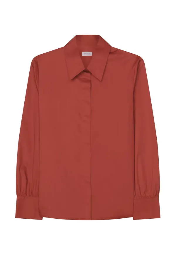 SEIDENSTICKER Blus rostbrun