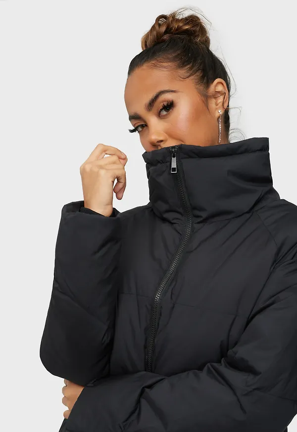 Selected Femme - Dunjackor - Black - Slfdaisy Down Jacket B Noos - Jackor - Down jackets