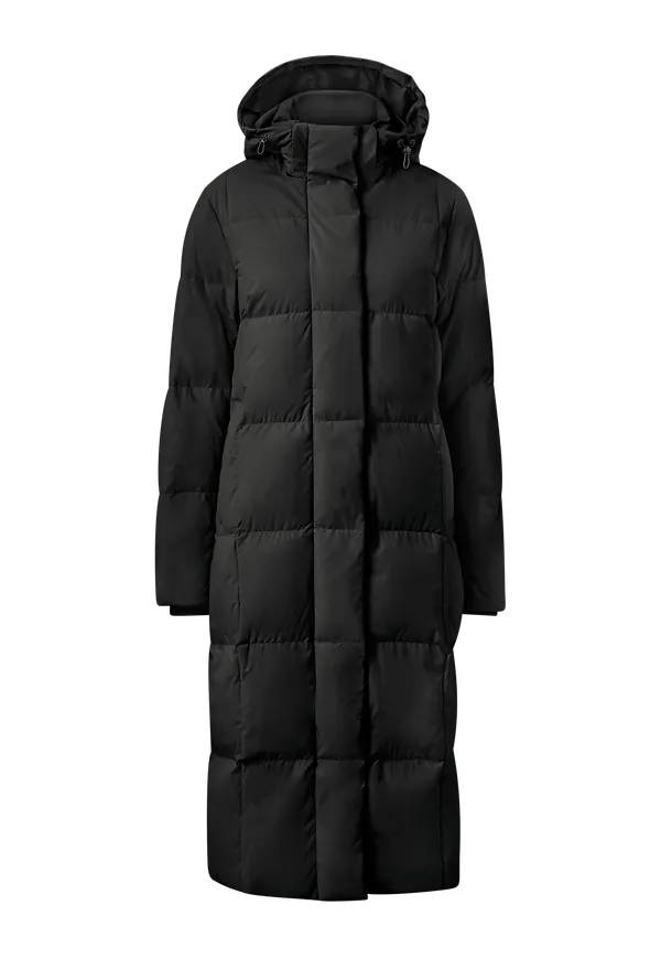 Selected FEMME - Dunkappa slfNita Redown Coat - Svart