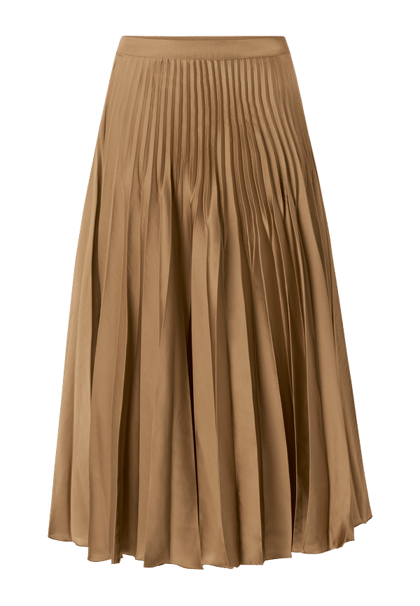 Selected FEMME - Kjol slfHarmony NW Midi Pleated Skirt - Brun
