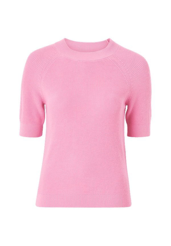 Selected FEMME - Tröja slfElinna SS Knit Top B Coll - Lila