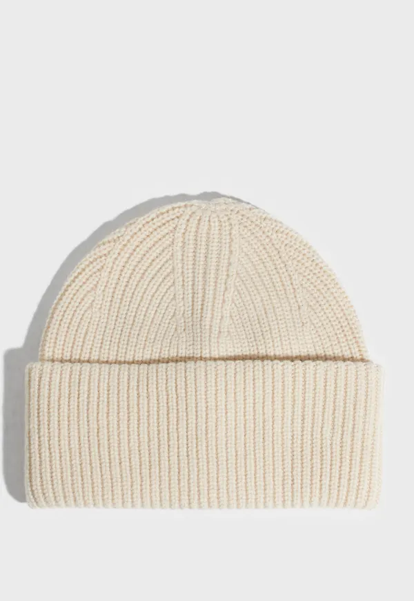 Selected Femme - Beige - Slfmary Knit Beanie