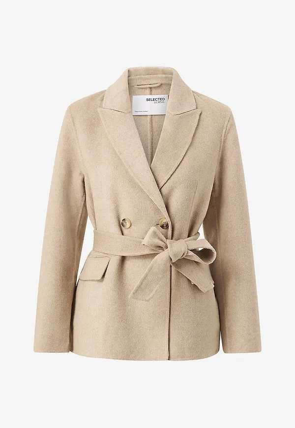 Selected Women - Jacka slfTara Handmade Jacket - Beige