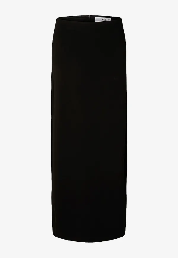 Selected Women - Kjol slfIlvetti Long Skirt - Svart