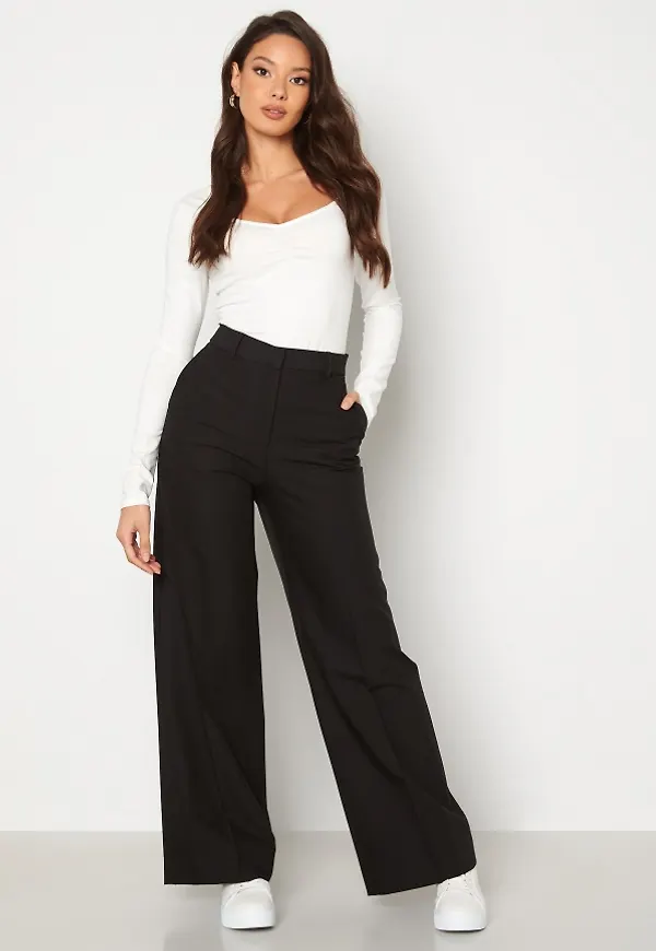 SELECTED FEMME Eliana HW Wide Pant Black 34