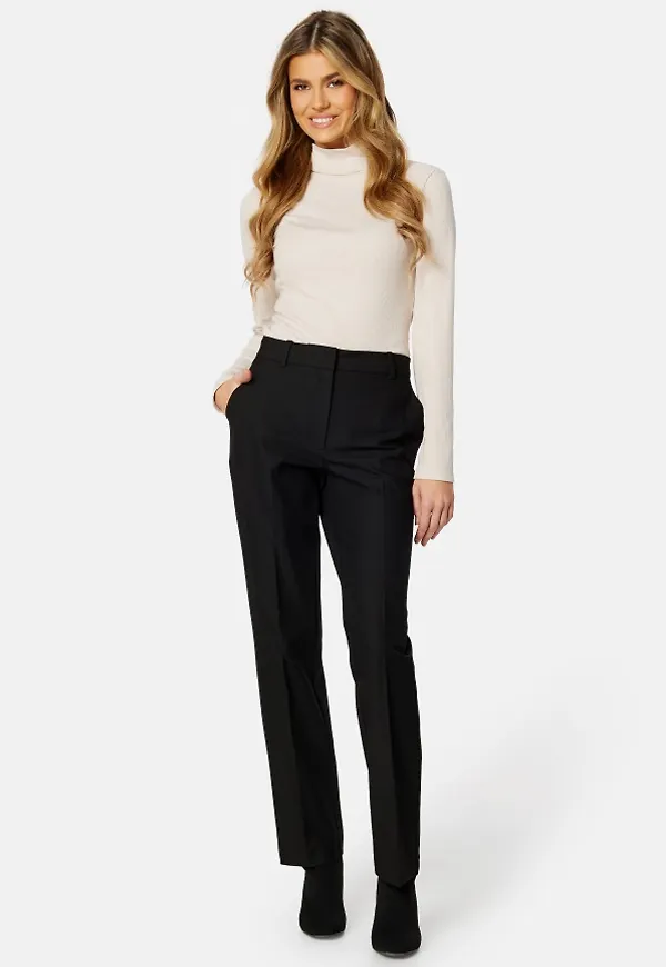SELECTED FEMME Eliana MW Straight Pant Black 40/32