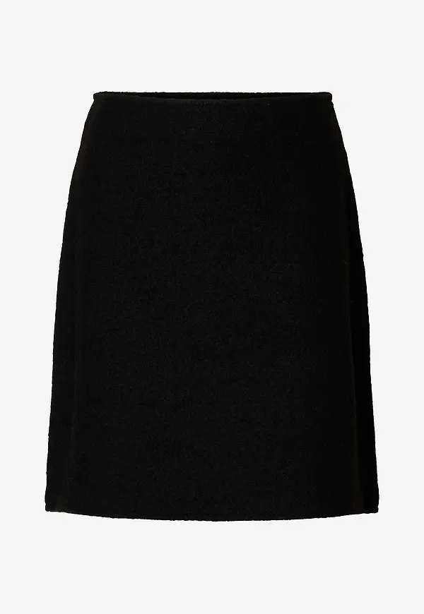 Selected Women - Kjol slfDarla HW Knit - Svart