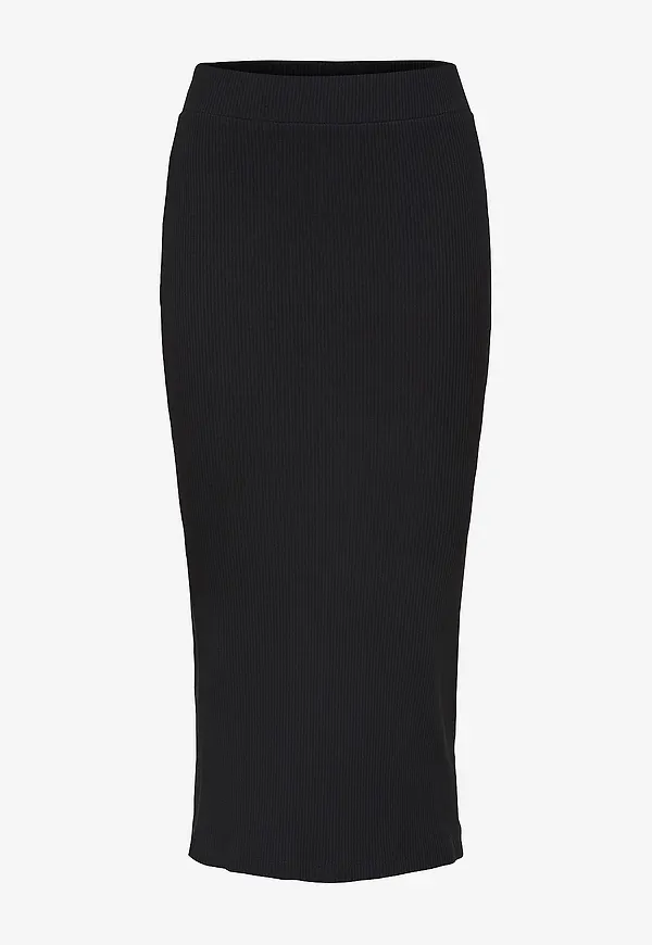 Selected Women - Kjol slfTamara Midi Skirt - Svart