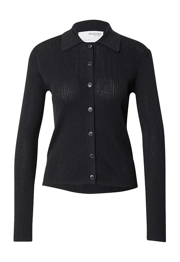 SELECTED FEMME Kofta 'ALLY' svart