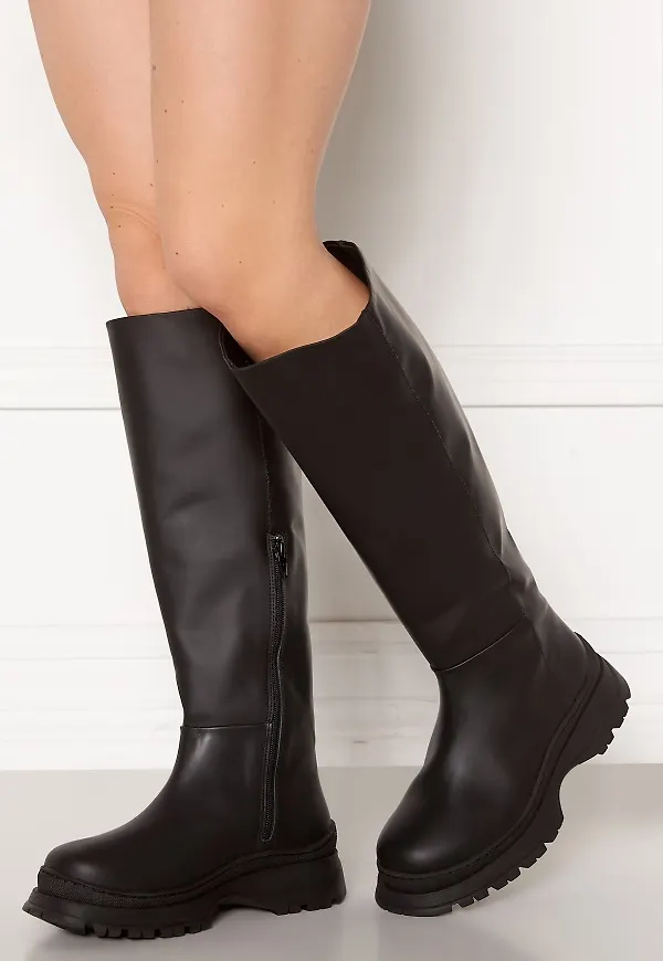 SELECTED FEMME Lucy Leather Boot Black 37
