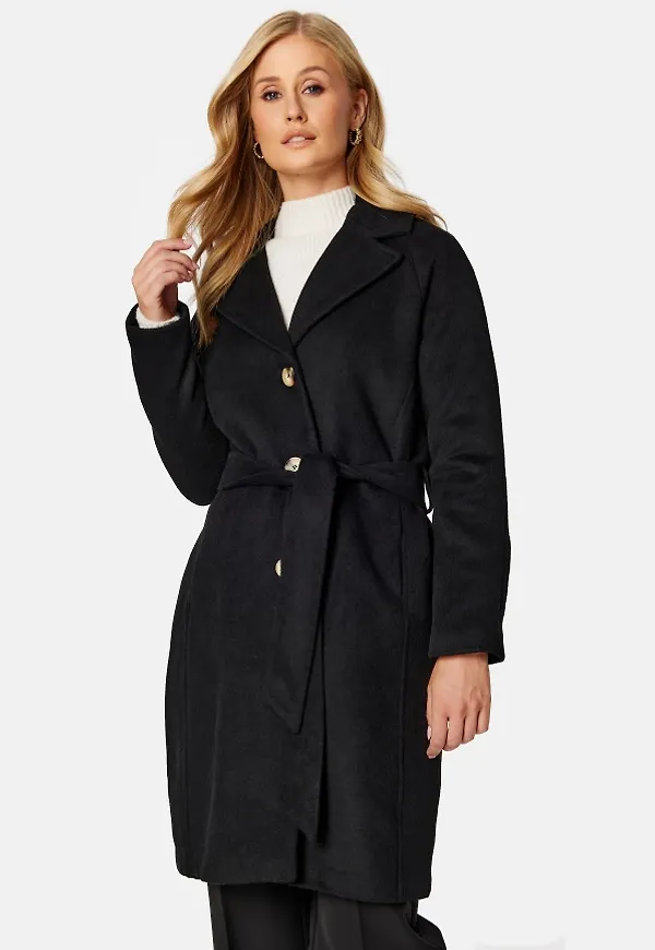 SELECTED FEMME Milan Wool Coat Black 34