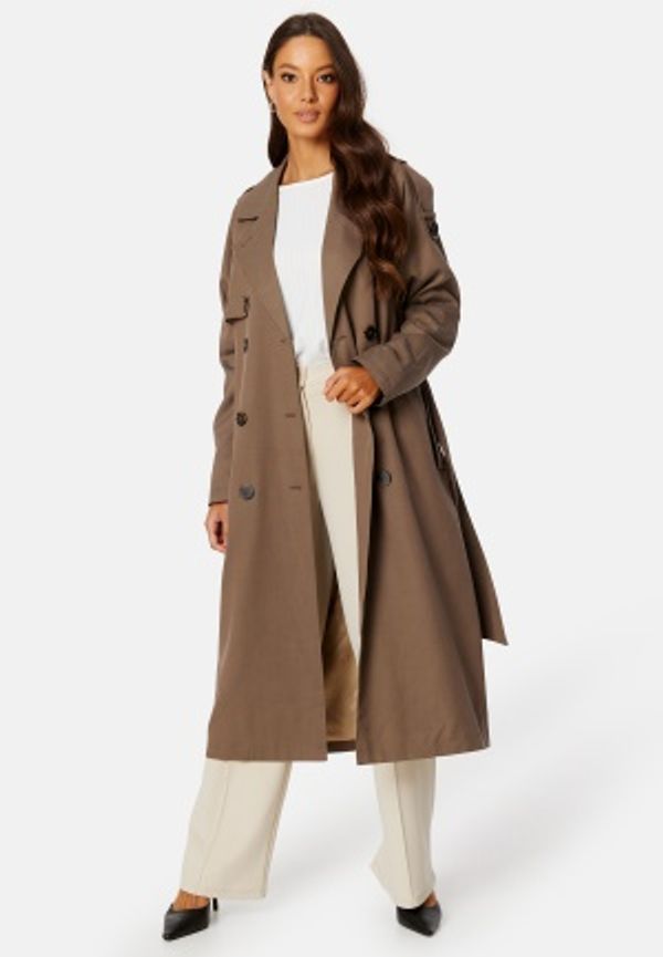 SELECTED FEMME New Bren LS Trenchcoat Morel 42