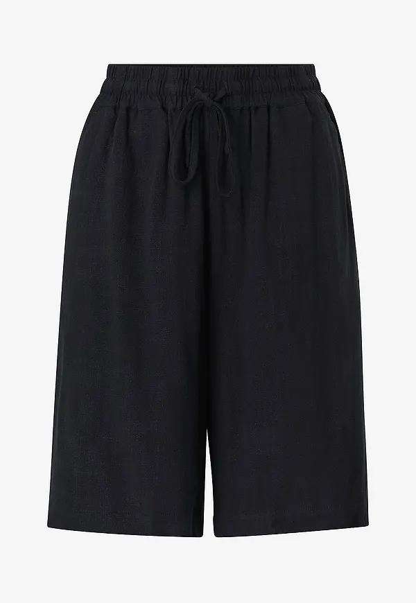 Selected Women - Shorts slfViva MW - Svart