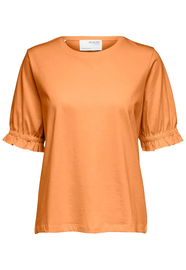 SELECTED FEMME T-shirt 'LILLIANA' orange