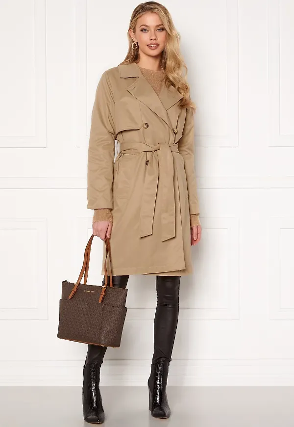 SELECTED FEMME Weka Trenchcoat Cornstalk 40