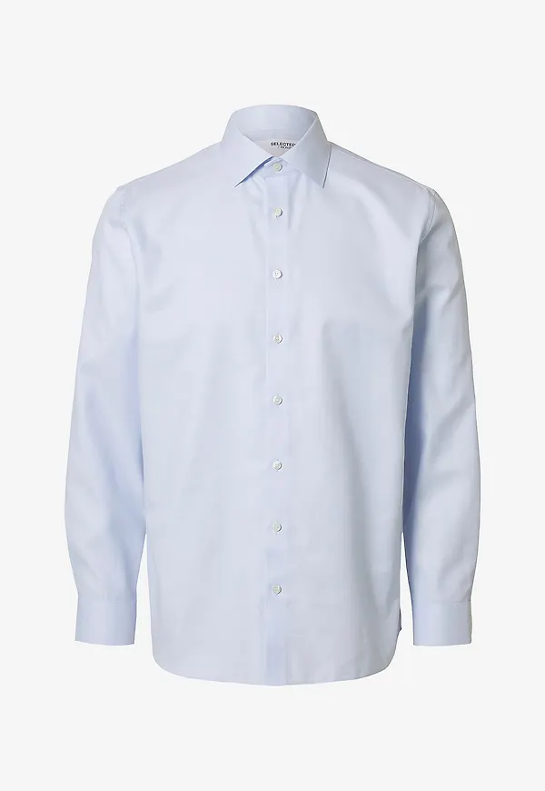 Selected Men - Skjorta slhReg-Ethan Shirt LS Spread - Blå