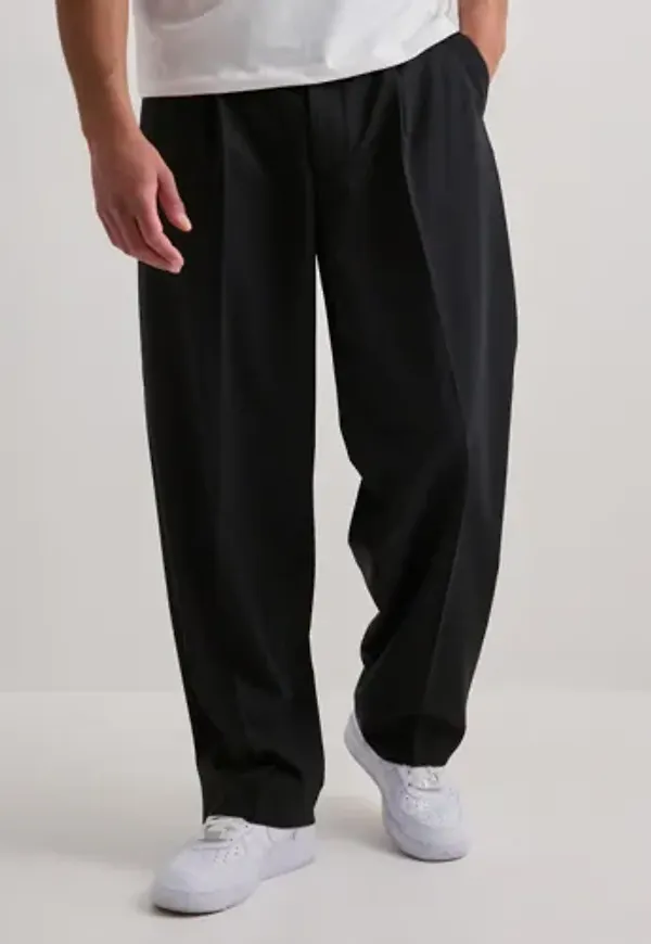 Selected Men Anrnorr 261 Wool Blend Trouser Kostymbyxor Svart