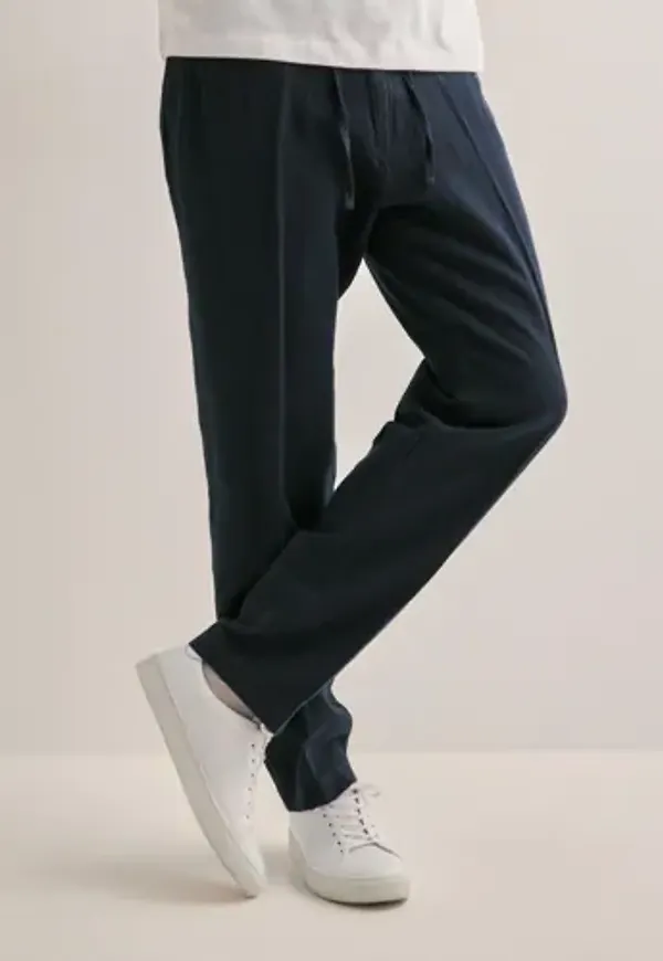 Selected Men SLH196-Straight Leroy Sun Pant Noos Linnebyxor Blå