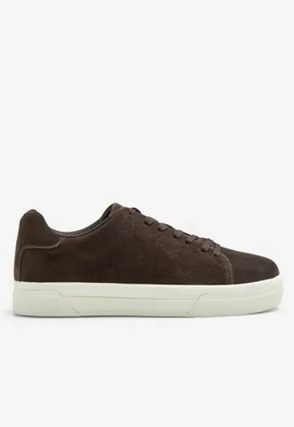 Selected Men Slmdavid Chunky Suede Sneaker 2.0 N Låga sneakers Brun