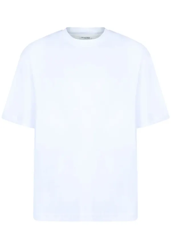 SELECTED t-shirt i jersey - Vit