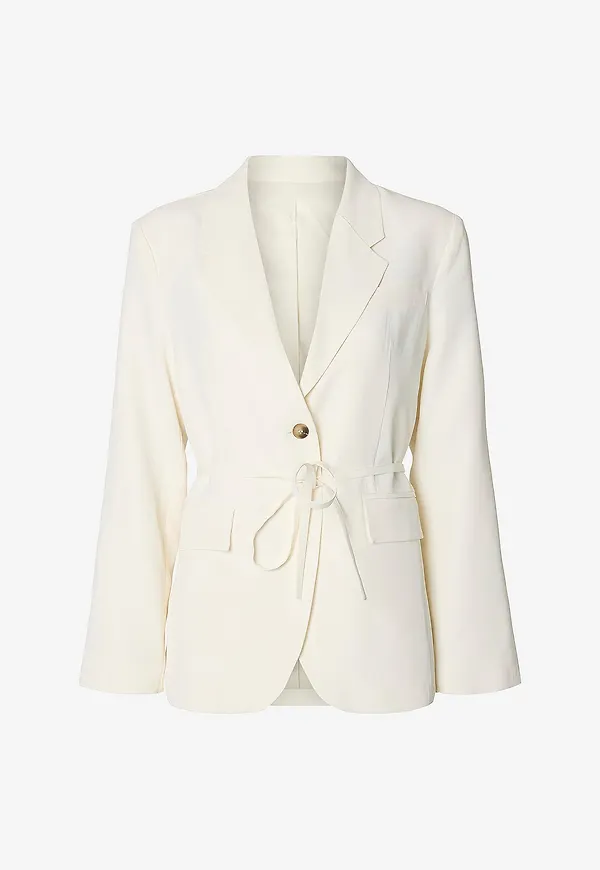 Selected Women - Kavaj slfEllie Blazer - Vit