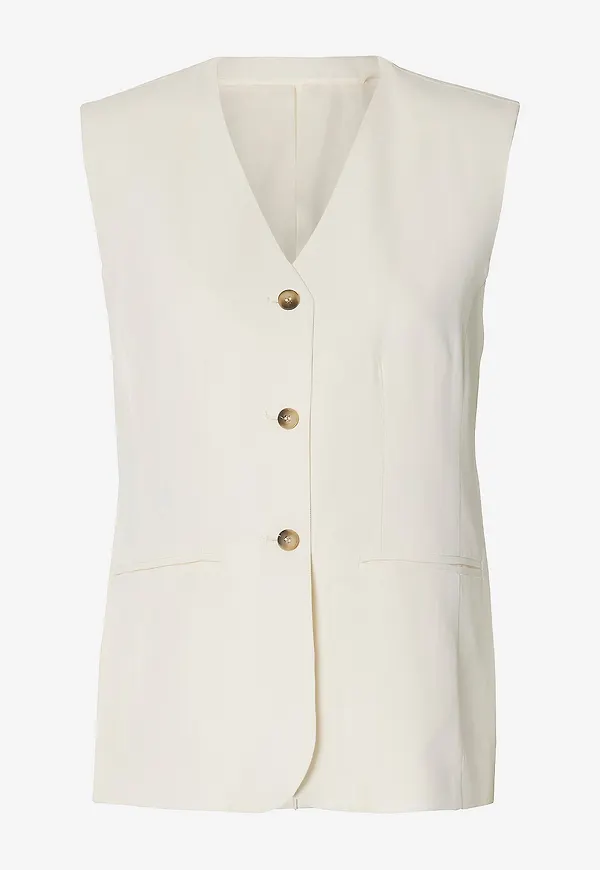 Selected Women - Väst slfEllie Vest - Vit