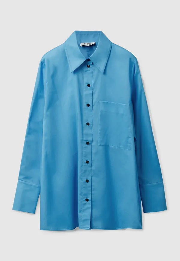 SEMI-SHEER OVERSIZED SHIRT