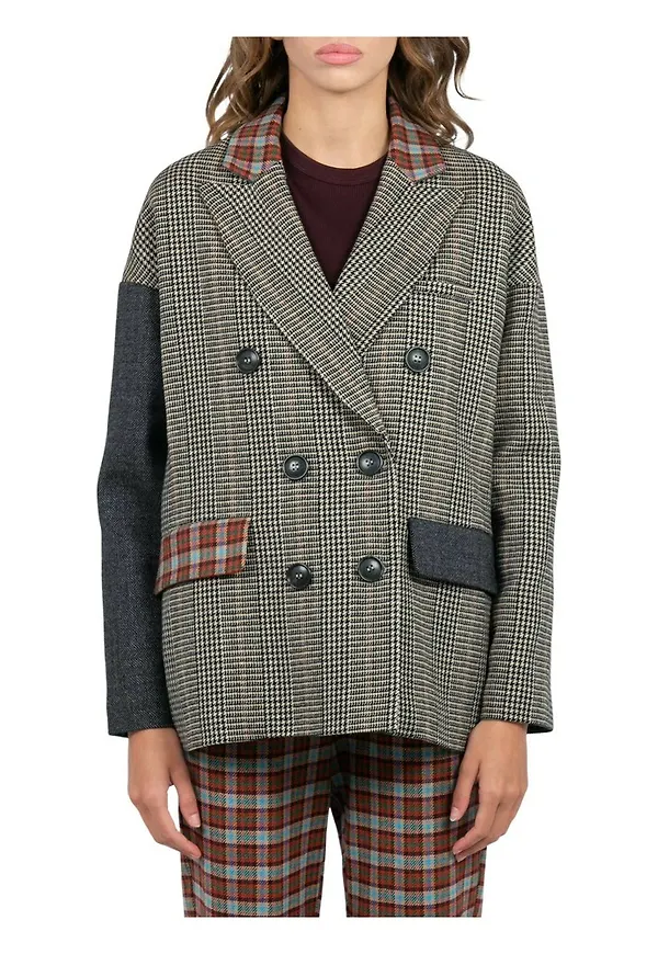 Semicouture - Damjackor - Grå - Dam - Storlek: M,S