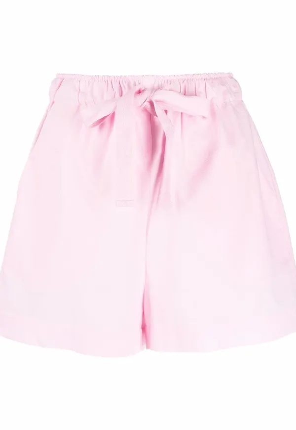 Semicouture shorts med dragsko - Rosa
