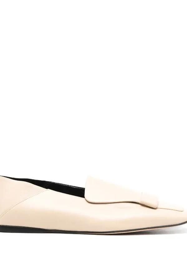 Sergio Rossi sr1 läderloafers - Neutral