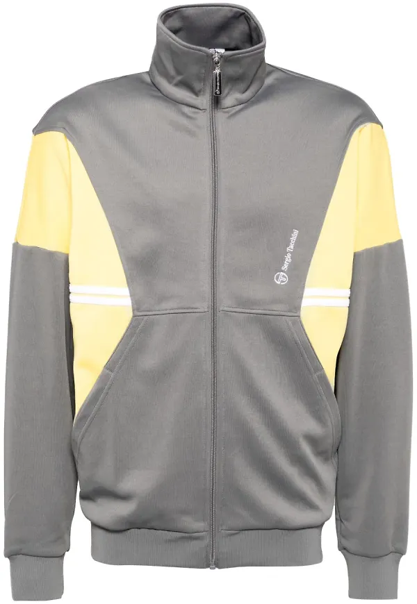 Sergio Tacchini träningsjacka med brodyr - Grå