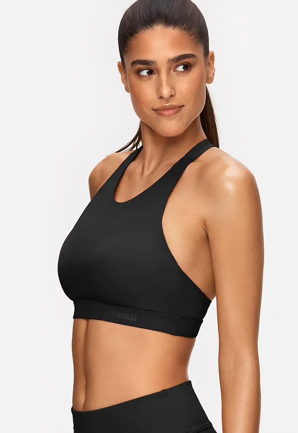 Serve Sports Bra Black