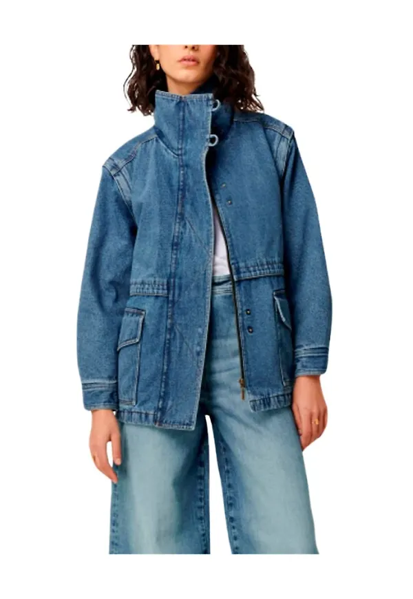Sessun Blue Montain Jacket Blå, Dam