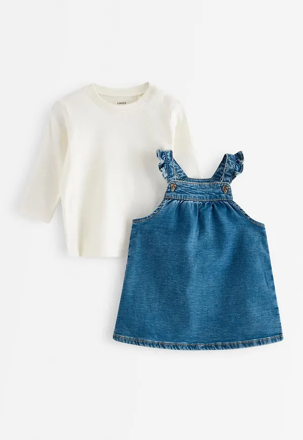 Set med topp och klänning – Lindex