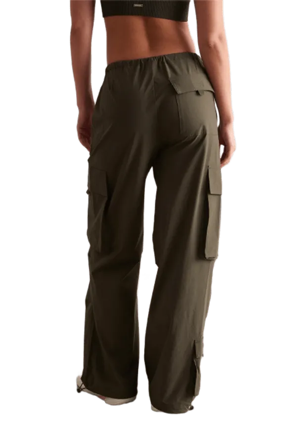 Shadow Grey Windbreaker Parachute Pants
