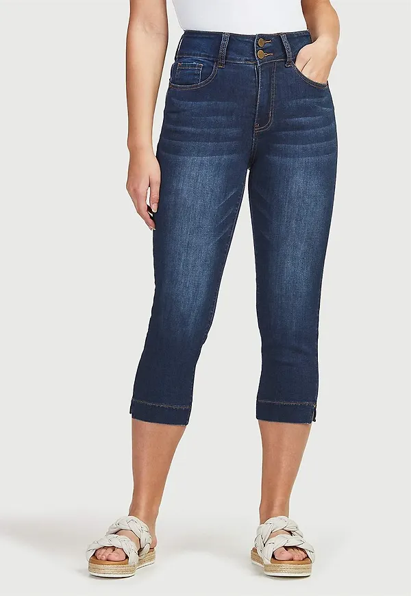 Shaping caprijeans