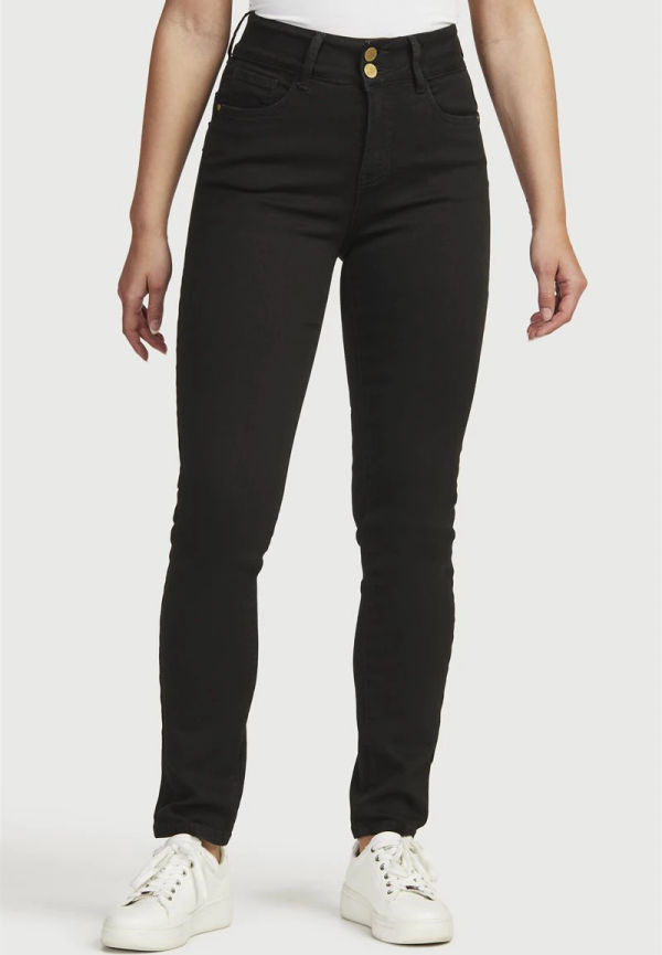 Shaping jeans med en hög midja